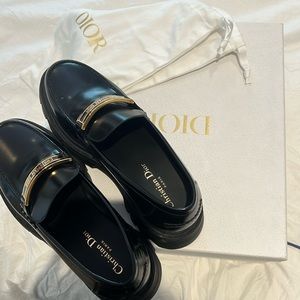 Women’s Dior Loafers, size 39.5 (9 women’s). Almost new, only worn a few times.